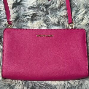 Michael Kors Fuchsia Crossbody Bag